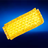 A 17X8-inch Peeli Chuniri (yellow cloth) designed for Mata Baglamukhi worship, symbolizing protection, prosperity, and success