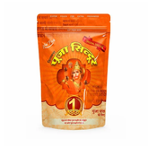 A high-quality Hanuman Ji Original Sindoor in a 900GM package, crafted for use in Hanuman Pooja and spiritual rituals to invoke divine blessings.
