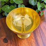 Akhand Jyot Brass Diya 250GM for Hindu Puja Rituals, Temple Worship, Aarti Lamp and Daily Spiritual Practices