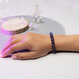 Amethyst Bracelet – Natural healing gemstone bracelet for spiritual growth, emotional healing, and mental clarity