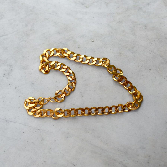Artificial Gold Chain 1 Gram Gold Plated 20 Inch for boys and men, offering a stylish, affordable accessory for any occasion.