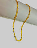 Artificial Gold Chain 1 Gram Gold Plated 21 Inch Vintage Nawabi Style, perfect for boys and girls, offering a stylish, classic design.