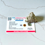 Natural Pyrite Crystal Cluster | Lab Certified | Wealth, Vastu & Healing