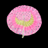 Laddu Gopal Dress made of satin with net embellishments for Lord Krishna idol, ideal for special occasions and religious ceremonies.