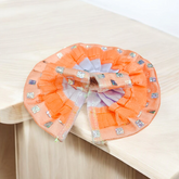 Laddu Gopal Dress with beautiful net design, Size 1 No., perfect for daily worship and festive occasions.