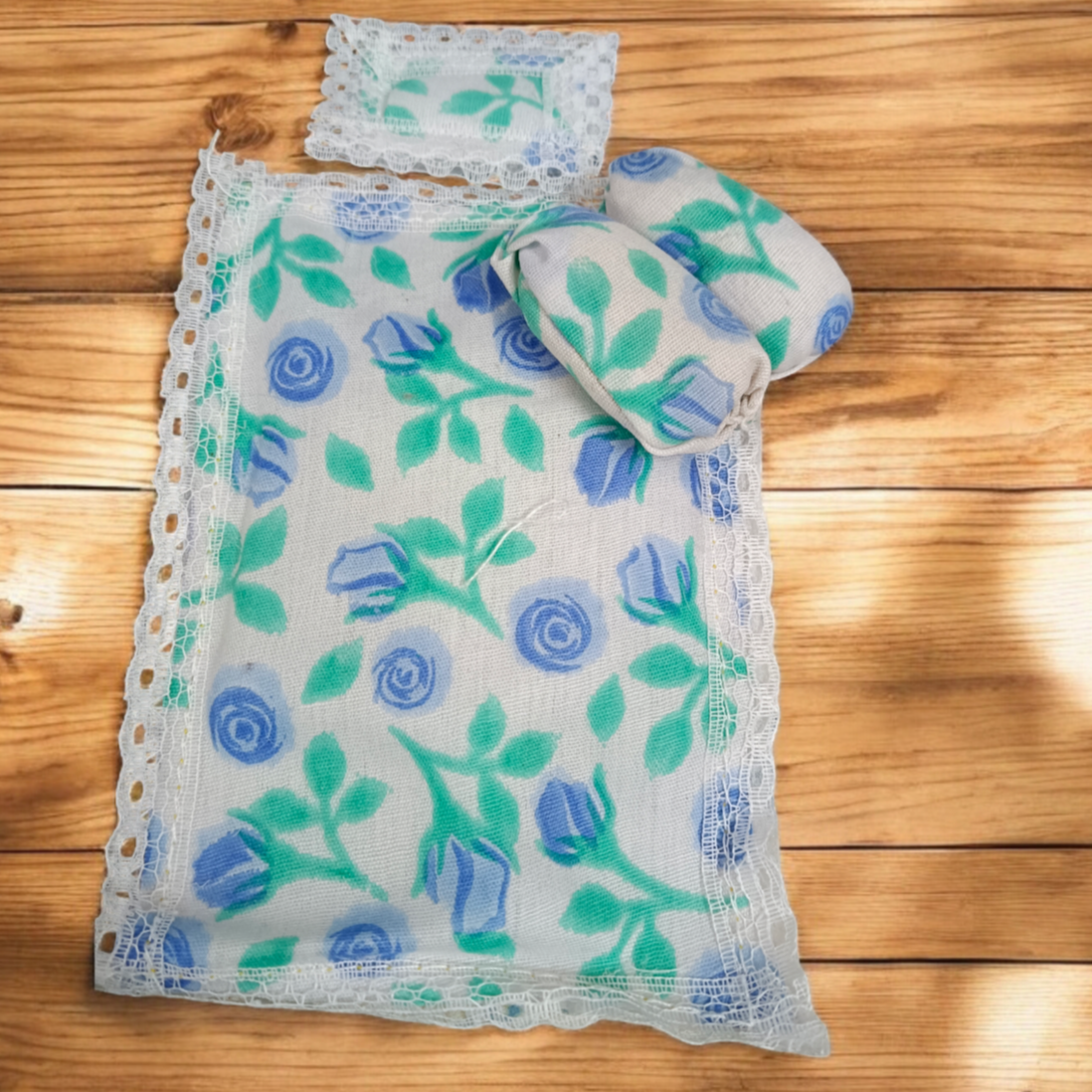 Laddu Gopal Gaddi Pillow Set | Suitable for 0-3 No. Laddu Gopal | Krishna Comfortable Aasan