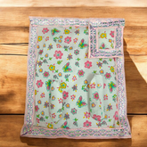 Laddu Gopal Gaddi Pillow Set | Suitable for 0-5 No. Laddu Gopal | Krishna Comfortable Aasan