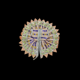 Laddu Gopal dress designed for Size 1 No. idol, perfect for adorning Lord Krishna during religious ceremonies and festivals.