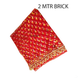 Lal Chunni | Mata Rani Chuniri | 2 Meter Red Cloth for Puja and Festivals