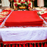 Lal Kapda | Red Cloth for Pooja | Clothes for Worship | 1.25 Meter Lal Kapda