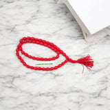 Lal Moonga Mala 54+1 beads made from original Red Coral, lab certified, 8MM beads perfect for chanting mantras and spiritual wear.