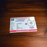 Natural Lab Certified Surya Mani Stone Without Studded – Original Sun Energy Gem for Spiritual & Astrological Use