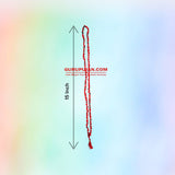 Natural Lal Gunja Mala made with premium-quality Red Chirmi Beads, ideal for good luck, charm, and spiritual protection, available in multiple variants for wearing and chanting.