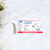 Natural Mangal Kanta – Lab Certified, Unstudded Traditional Symbolic Item for Mars Energy, Meditation, and Ritual Use by Gurupujan