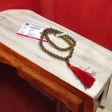 Original Pyrite Mala crafted from genuine metallic beads, ideal for attracting prosperity, boosting confidence, and protecting against negativity.
