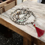 Original Vaijanti Mala with pure beads and lab certification for divine attraction and relationship improvement
