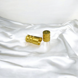 Pure Golden Metal Taweez with Free Bhojpatra Sheet | Spiritual Amulet Set of 5