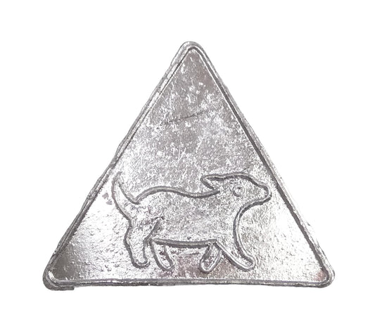 Ranga Ketu Yantra Coin (Sikka) used for astrological remedies, designed to counteract the negative effects of the Ketu planet and bring prosperity.