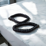 Set of 2 handmade black evil eye protection dhaga bracelets – adjustable kala thread for men, women, boys & girls