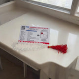 Sphatik Mala 27+1 beads made from diamond-cut crystal, designed to help overcome financial and business challenges