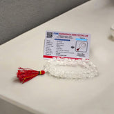 Sphatik Mala 8MM with 108 beads – Natural Certified Crystal Beads for Spiritual Clarity and Healing