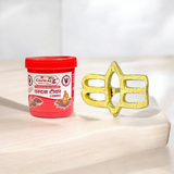 Tripund and Third Eye Tilak stamp applied to the forehead, symbolizing spiritual protection and divine awareness during Hindu rituals.