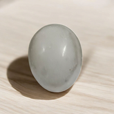 White & Black Shivling Stone | Shivling For Tulsi And Temple