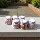 White chandan paste tika container used for tilak and religious rituals