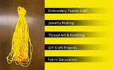 Yellow Thread | Peela Dhaga 25Mtr - A strong and durable yellow thread, perfect for making taweez, amulets, and performing spiritual rituals