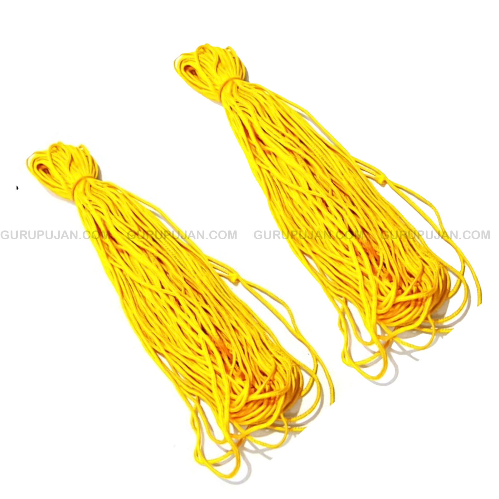 Yellow Thread | Peela Dhaga 25Mtr - A strong and durable yellow thread, perfect for making taweez, amulets, and performing spiritual rituals