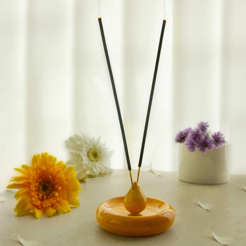 A 130g zipper pouch of Fragrance Wave Agarbatti sticks with natural aroma, ideal for meditation, prayer, and home use