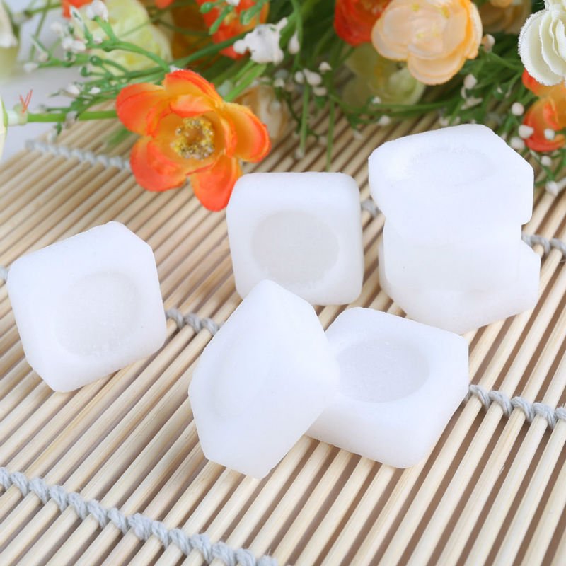 A Saraswati Kapur tablet made of pure camphor, ideal for spiritual rituals, purification, and promoting focus.