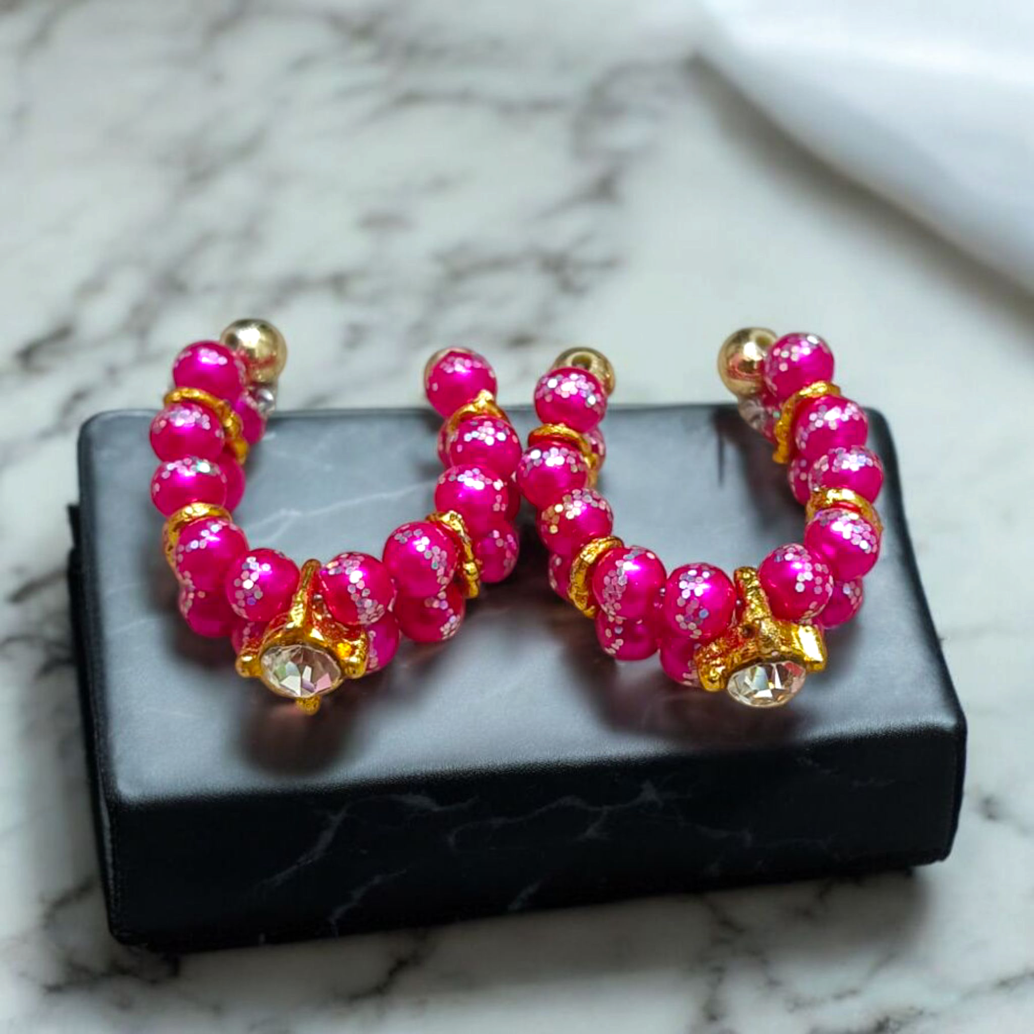 A Set of 5 Multicolored Kadas for Laddu Gopal idols, designed to add vibrancy and elegance to Krishna idols during daily worship, festivals, and special occasions.