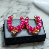A Set of 5 Multicolored Kadas for Laddu Gopal idols, designed to add vibrancy and elegance to Krishna idols during daily worship, festivals, and special occasions.