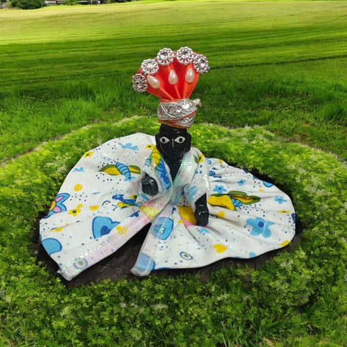 Laddu Gopal Pagdi Set of 6 – Colorful Turbans for Bal Gopal Idol | Size 0