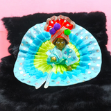 A Set of 6 Laddu Gopal Pagdis designed for size 4 No. Krishna idols, perfect for enhancing the appearance of your Bal Gopal idol during daily worship and festive occasions.