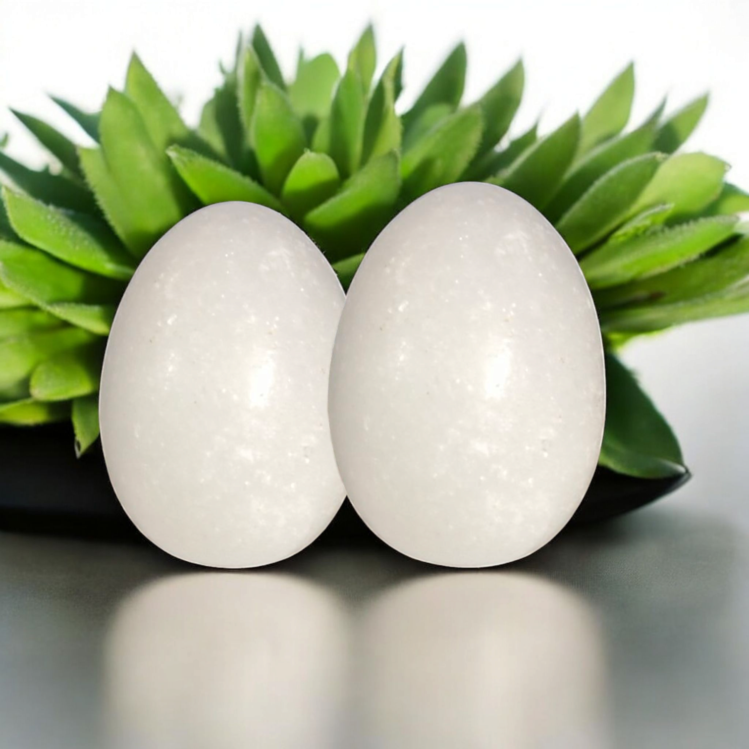 A White Marble Shivling Stone, symbolizing Lord Shiva, perfect for Tulsi leaves offerings, Puja rituals, and bringing spiritual growth, peace, and prosperity