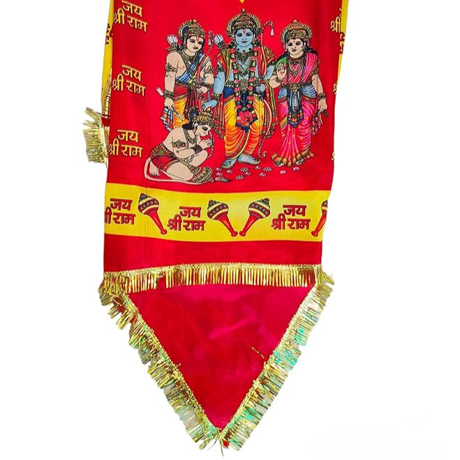 A beautiful and sacred Hanuman Ji Chola, designed for Bajrang Bali worship, made with high-quality fabric and intricate designs.