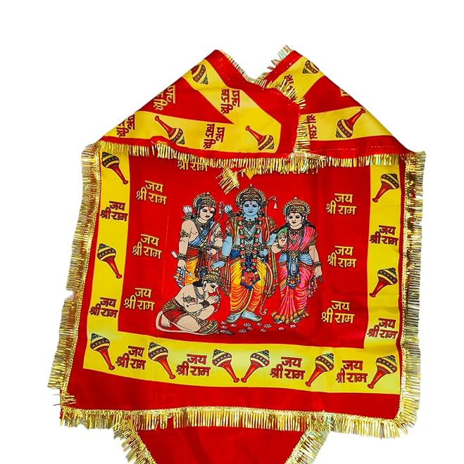A beautiful and sacred Hanuman Ji Chola, designed for Bajrang Bali worship, made with high-quality fabric and intricate designs.