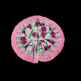 A beautifully designed Laddu Gopal dress featuring a stylish lace border, made from soft cotton fabric. This dress is perfect for dressing up your Lord Krishna idol with elegance and comfort.