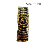 A black chunri for Maa Kali, Bhairav, and Shani Dev, made from high-quality fabric, used during spiritual rituals and religious ceremonies to invoke protection and blessings