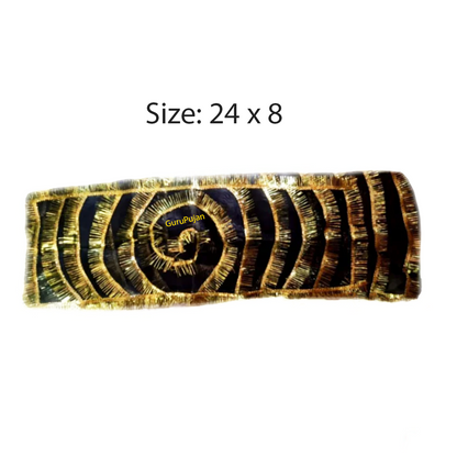 A black chunri for Maa Kali, Bhairav, and Shani Dev, made from high-quality fabric, used during spiritual rituals and religious ceremonies to invoke protection and blessings