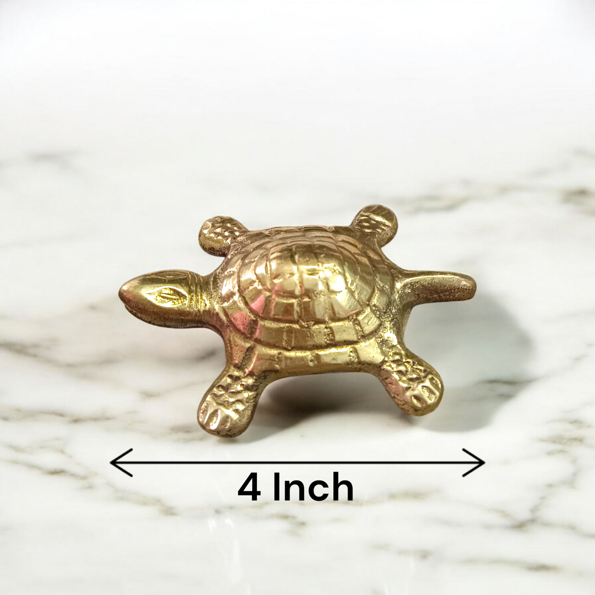 A detailed image of the Brace Kachua with Yantra, showcasing the tortoise shape and intricate Yantra design etched onto it, symbolizing prosperity, protection, and wish fulfillment.

