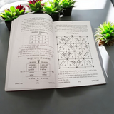 A detailed image of the Naksh-E-Sulemani book in Hindi, showcasing its cover design with yantras and spiritual remedies.