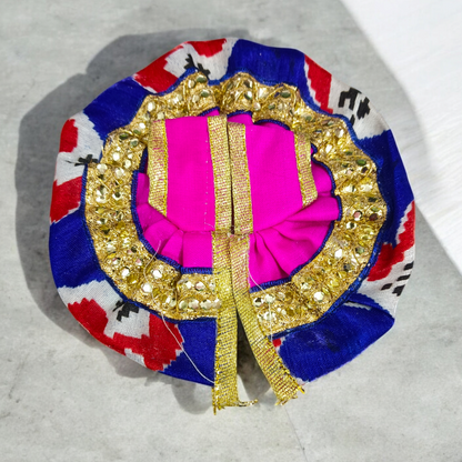 A divine Laddu Gopal Italian Style Dress made of premium fabric, designed for small Laddu Gopal idols (Size 1 No.). 