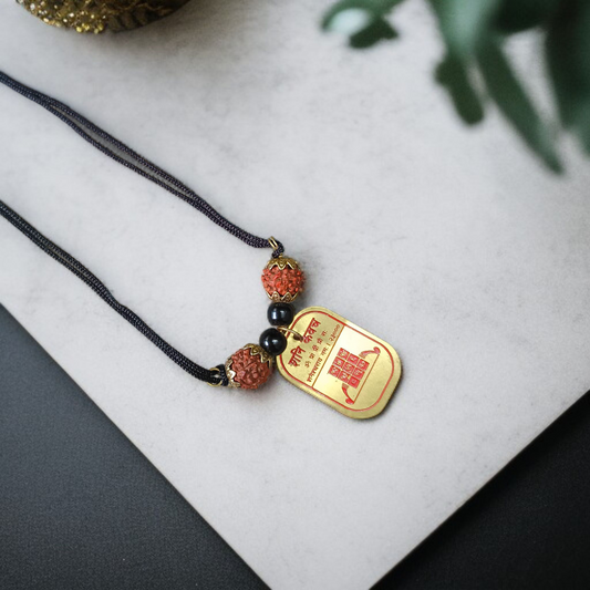 A powerful and lab-certified Divya Shani Dosh Nivaran Kawach, energized for protection against Saturn’s negative effects and designed to bring peace, prosperity, and balance