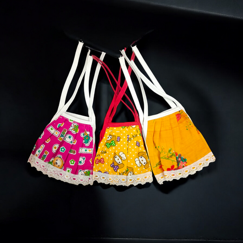 Laddu Gopal Jhabla 5-6 No. Set of 3 Summer & Night Dress
