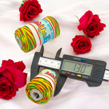A set of vibrant colored Moli Dhaga threads tied in a bundle, ideal for religious ceremonies and spiritual protection.