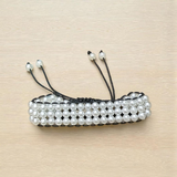 A stretchable white pearl (motii) bracelet with a timeless design, symbolizing purity, peace, and elegance – perfect for emotional balance and spiritual healing