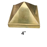 A three-layer Vaastu Pyramid, designed to enhance positive energy and bring good luck and prosperity to your home, office, or spiritual space
